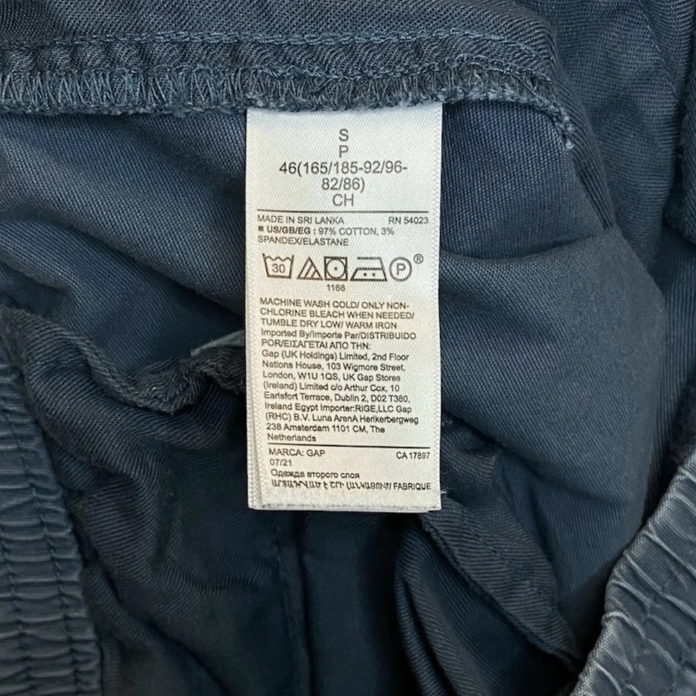 Gap Men’s Vintage Navy Cargo Pants‎ Sz S